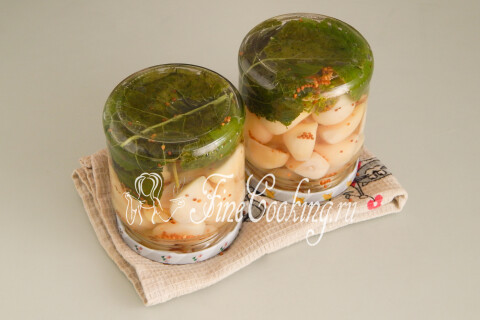 Маринованный чеснок на зиму. Шаг 13