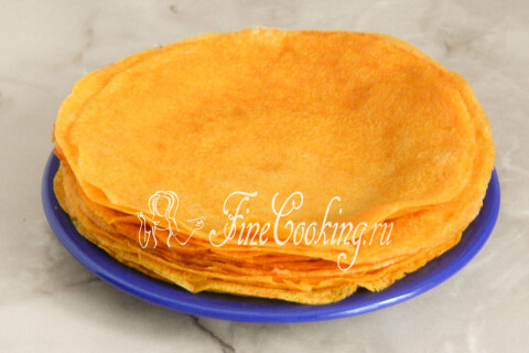 Морковные блинчики. Шаг 10
