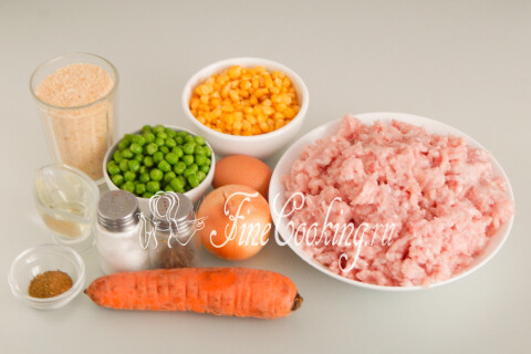 Мясной хлеб в духовке на праздничный стол. Шаг 1