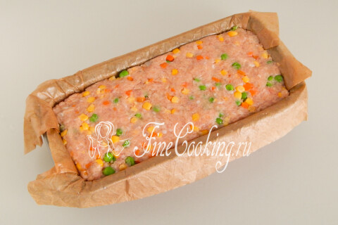 Мясной хлеб в духовке на праздничный стол. Шаг 9