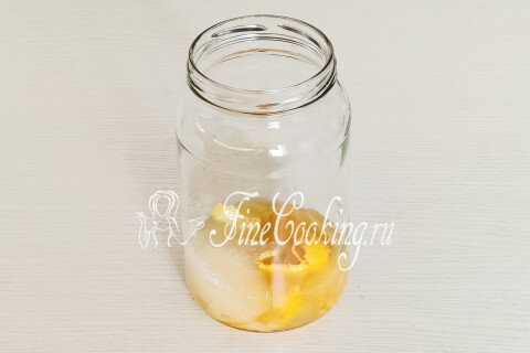 Настойка лимонная на водке. Шаг 3