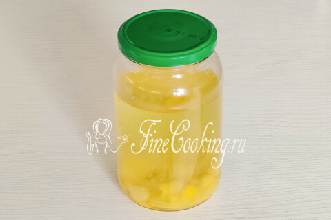 Настойка лимонная на водке. Шаг 6