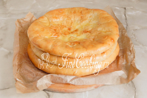 Осетинский пирог с сыром. Шаг 23