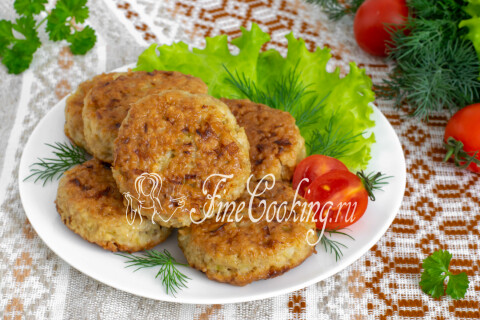 Готовое блюдо: Овсяные котлеты (из геркулеса)