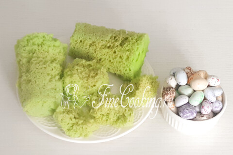 Пасхальный кулич со сгущенкой и изюмом. Шаг 21