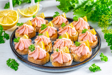 Паштет из форели (красной рыбы)