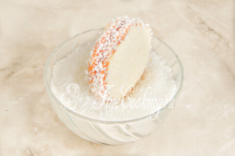 Печенье Альфахорес (Alfajores). Шаг 21