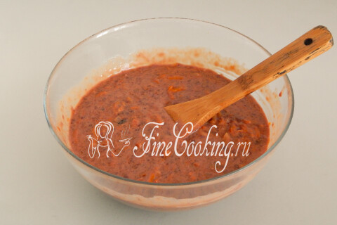 Печеночный торт с блинами. Шаг 13