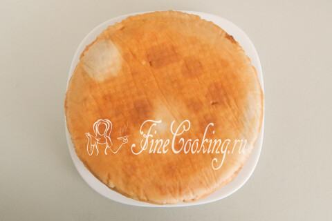 Печеночный торт с блинами. Шаг 23