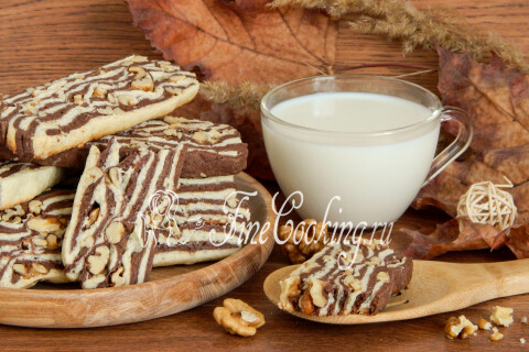 Готовое блюдо: Песочное печенье с орехами