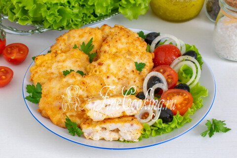 Готовое блюдо: Рубленые куриные котлеты