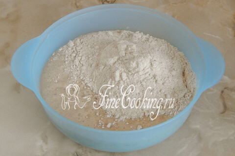 Ржаные булочки на закваске. Шаг 2
