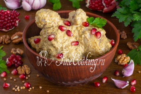 Готовое блюдо: Сациви из курицы