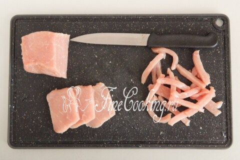 Салат из баклажанов и моркови по-корейски. Шаг 4