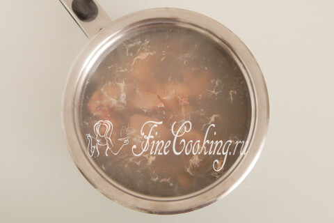 Салат из печени и корейской моркови. Шаг 2