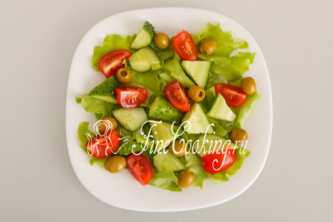 Салат с тунцом. Шаг 7