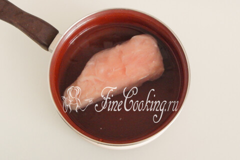 Салат Снеговик на Новый год. Шаг 3