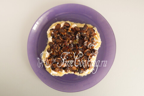 Салат Снеговик на Новый год. Шаг 12