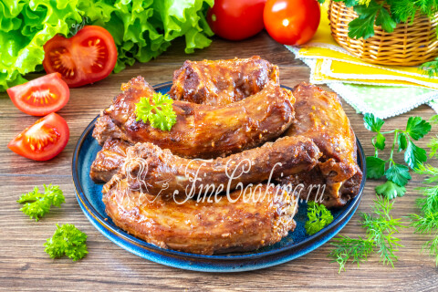 Готовим индейку в духовке - запечем шеи в рукаве