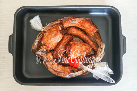 Шеи индейки в духовке. Шаг 11