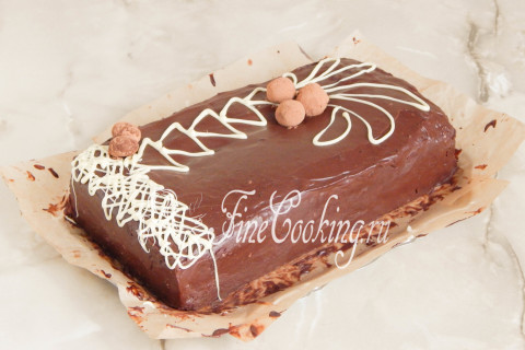 Шоколадно-кокосовый торт Исанна. Шаг 16