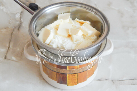Шоколадный плавленый сыр. Шаг 6