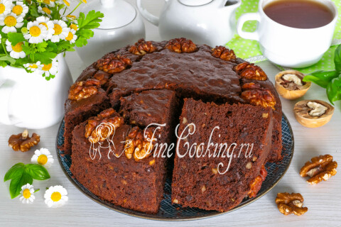 Рецепт вкусного шоколадного пирога с кабачком в духовке