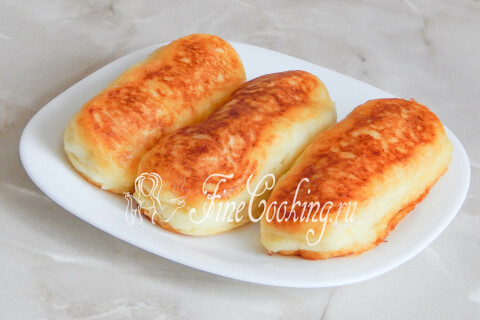 Сосиски в картофельной шубке. Шаг 12