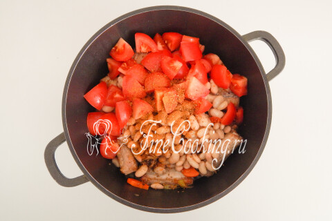 Свиные ребрышки с овощами. Шаг 11