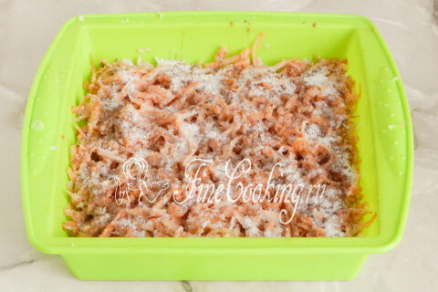 Тертый пирог с яблоками. Шаг 10