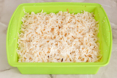 Тертый пирог с яблоками. Шаг 11
