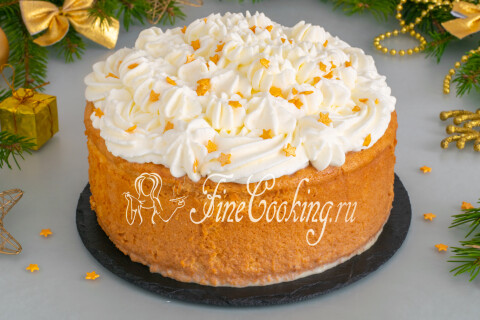 Торт Три молока  (Torta De Tres Leches). Шаг 27