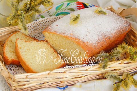 Творожный кекс в духовке. Шаг 10