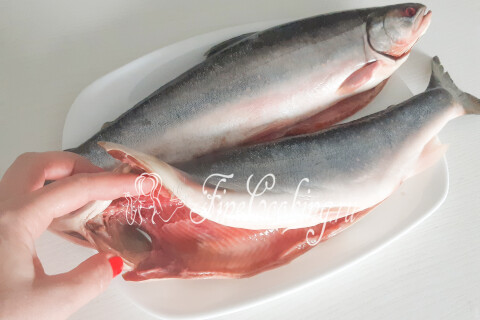 Вкусный голец, запеченный в духовке. Шаг 2