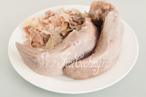 Язык отварной. Шаг 9