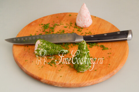 Закуска Елочки на Новый год. Шаг 5