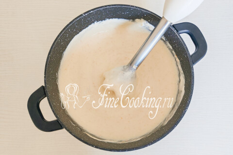 Заварная творожная пасха с апельсинами. Шаг 4