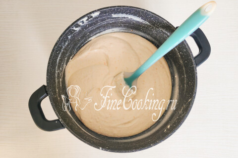 Заварная творожная пасха с апельсинами. Шаг 10