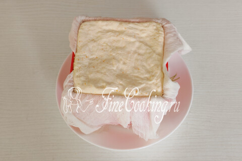 Заварная творожная пасха с апельсинами. Шаг 16