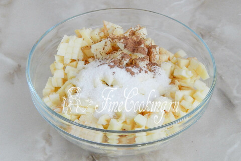 Жареные пирожки с яблоками. Шаг 8